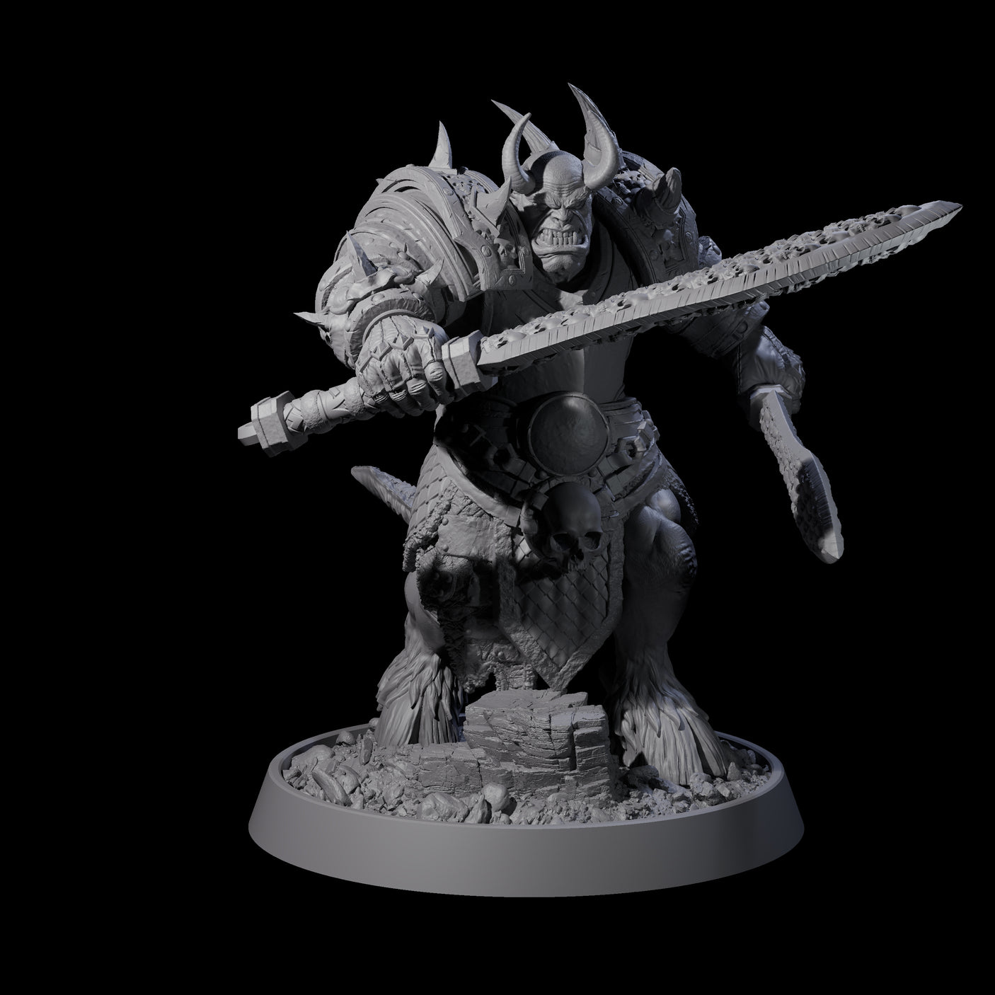 Legionnaire of Hel L Miniature for Dungeons and Dragons, Pathfinder or other TTRPGs