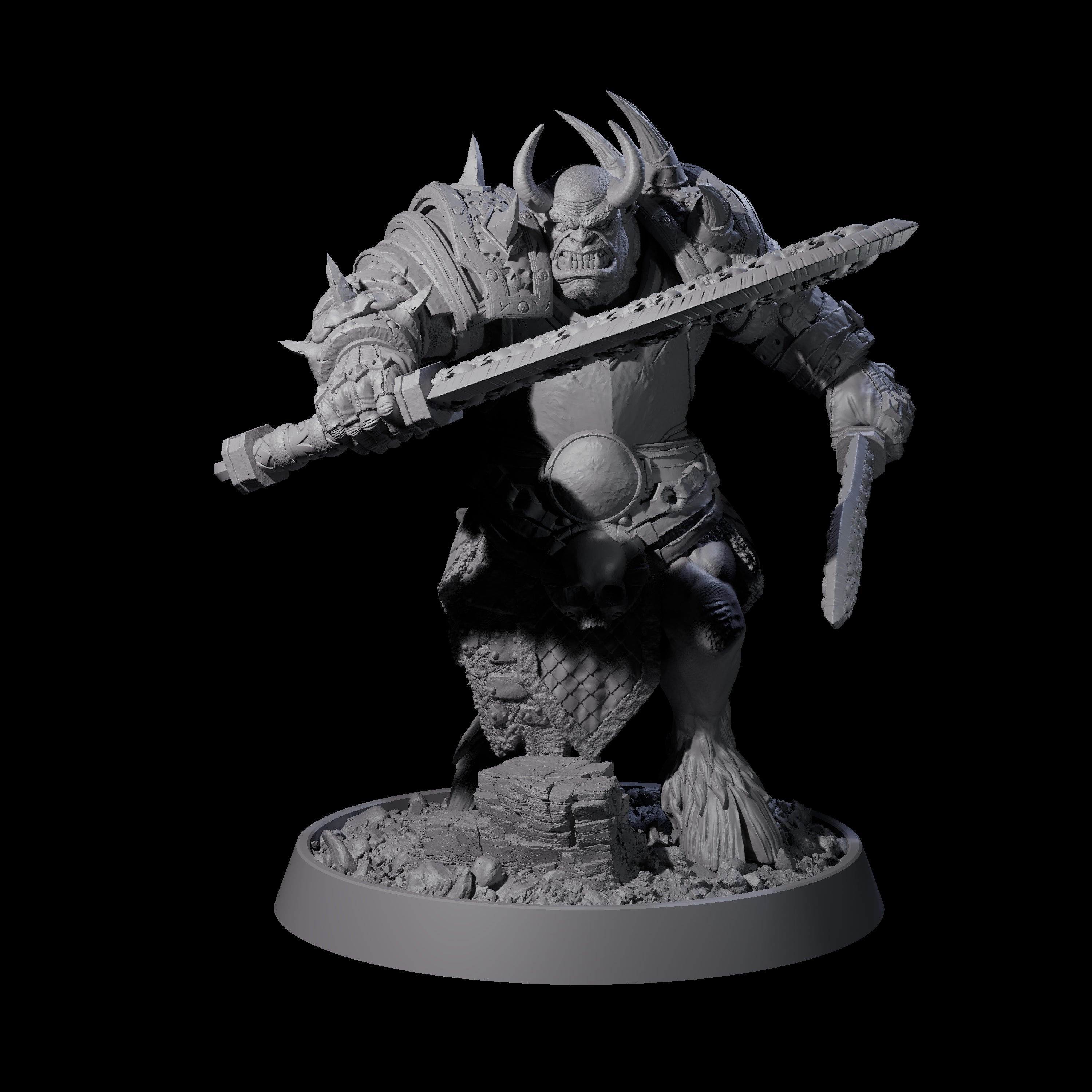 Legionnaire of Hel L Miniature for Dungeons and Dragons, Pathfinder or other TTRPGs