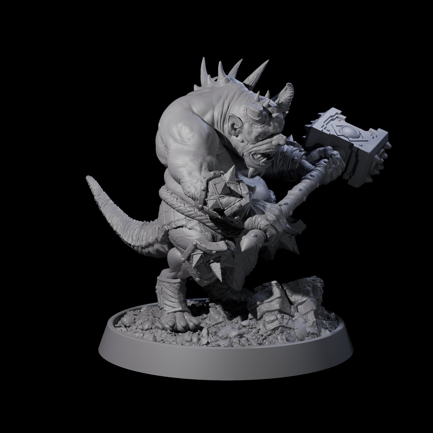 Legionnaire of Hel O Miniature for Dungeons and Dragons, Pathfinder or other TTRPGs