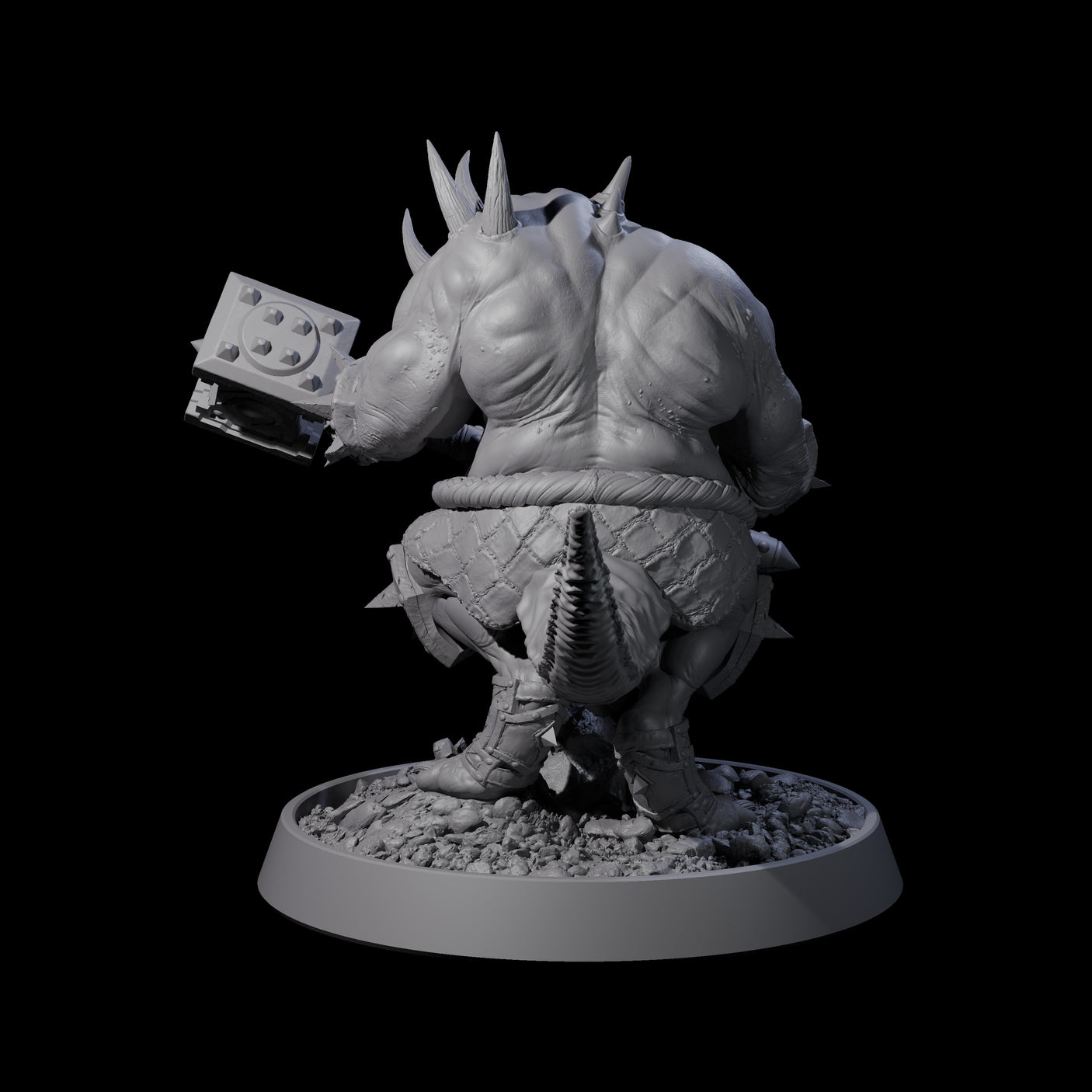Legionnaire of Hel O Miniature for Dungeons and Dragons, Pathfinder or other TTRPGs