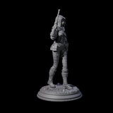 Lethal Gunslinger Miniature for Dungeons and Dragons, Pathfinder or other TTRPGs