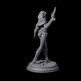 Lethal Gunslinger Miniature for Dungeons and Dragons, Pathfinder or other TTRPGs