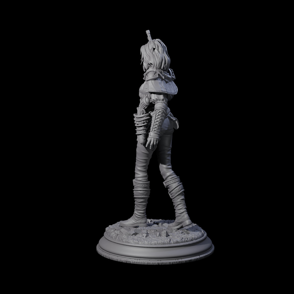 Lethal Gunslinger Miniature for Dungeons and Dragons, Pathfinder or other TTRPGs