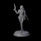 Lethal Gunslinger Miniature for Dungeons and Dragons, Pathfinder or other TTRPGs