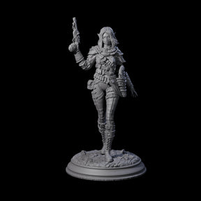 Lethal Gunslinger Miniature for Dungeons and Dragons, Pathfinder or other TTRPGs