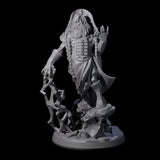 Levitating Master Wizard Miniature for Dungeons and Dragons, Pathfinder or other TTRPGs