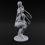 Levitating Hag Witch Miniature for Dungeons and Dragons, Pathfinder or other TTRPGs