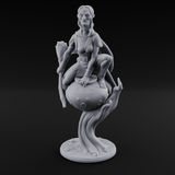 Levitating Hag Witch Miniature for Dungeons and Dragons, Pathfinder or other TTRPGs