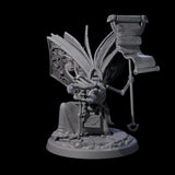 Librarian of the Dead A Miniature for Dungeons and Dragons, Pathfinder or other TTRPGs