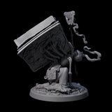 Librarian of the Dead A Miniature for Dungeons and Dragons, Pathfinder or other TTRPGs