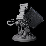 Librarian of the Dead A Miniature for Dungeons and Dragons, Pathfinder or other TTRPGs