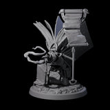 Librarian of the Dead A Miniature for Dungeons and Dragons, Pathfinder or other TTRPGs