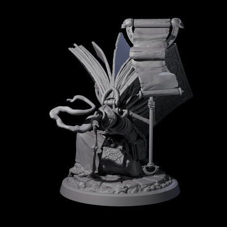 Librarian of the Dead A Miniature for Dungeons and Dragons, Pathfinder or other TTRPGs