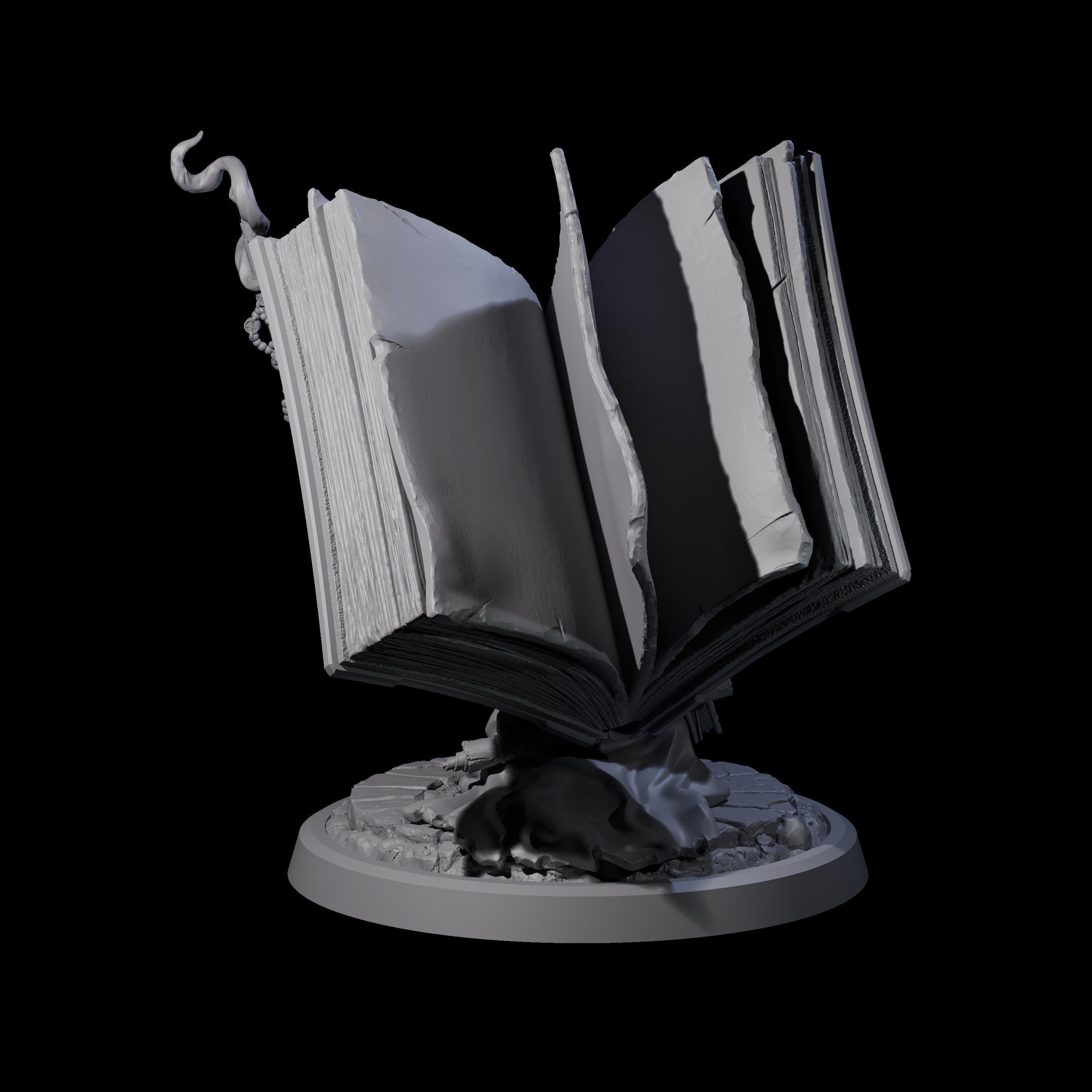 Librarian of the Dead B Miniature for Dungeons and Dragons, Pathfinder or other TTRPGs