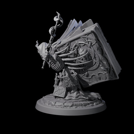 Librarian of the Dead B Miniature for Dungeons and Dragons, Pathfinder or other TTRPGs