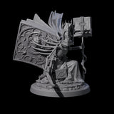 Librarian of the Dead C Miniature for Dungeons and Dragons, Pathfinder or other TTRPGs