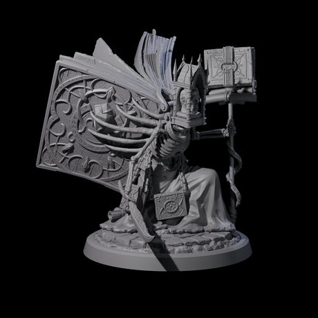 Librarian of the Dead C Miniature for Dungeons and Dragons, Pathfinder or other TTRPGs
