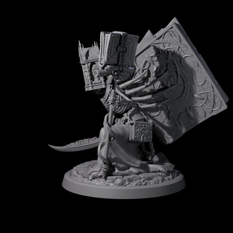 Librarian of the Dead C Miniature for Dungeons and Dragons, Pathfinder or other TTRPGs