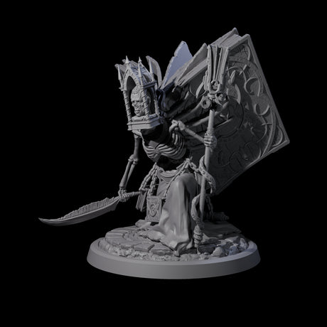 Librarian of the Dead C Miniature for Dungeons and Dragons, Pathfinder or other TTRPGs
