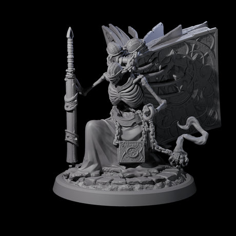 Librarian of the Dead D Miniature for Dungeons and Dragons, Pathfinder or other TTRPGs