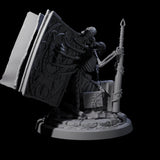 Librarian of the Dead D Miniature for Dungeons and Dragons, Pathfinder or other TTRPGs