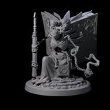 Librarian of the Dead D Miniature for Dungeons and Dragons, Pathfinder or other TTRPGs