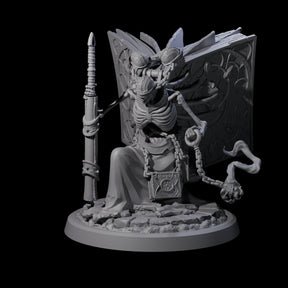 Librarian of the Dead D Miniature for Dungeons and Dragons, Pathfinder or other TTRPGs