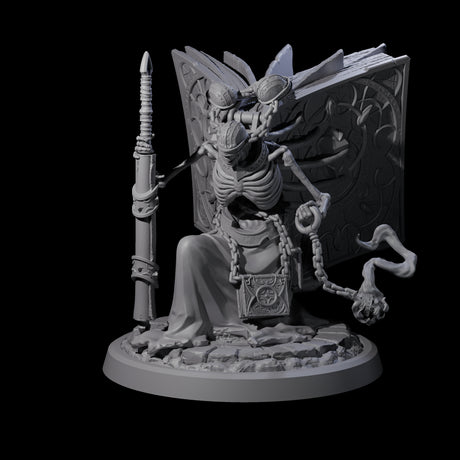 Librarian of the Dead D Miniature for Dungeons and Dragons, Pathfinder or other TTRPGs