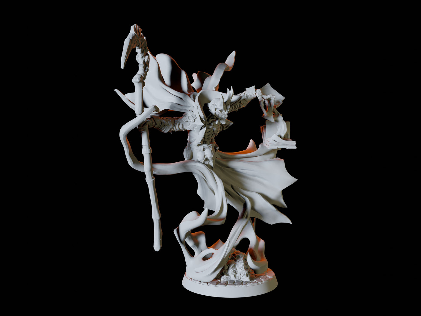 Lich Miniature for Dungeons and Dragons, Pathfinder or other TTRPGs