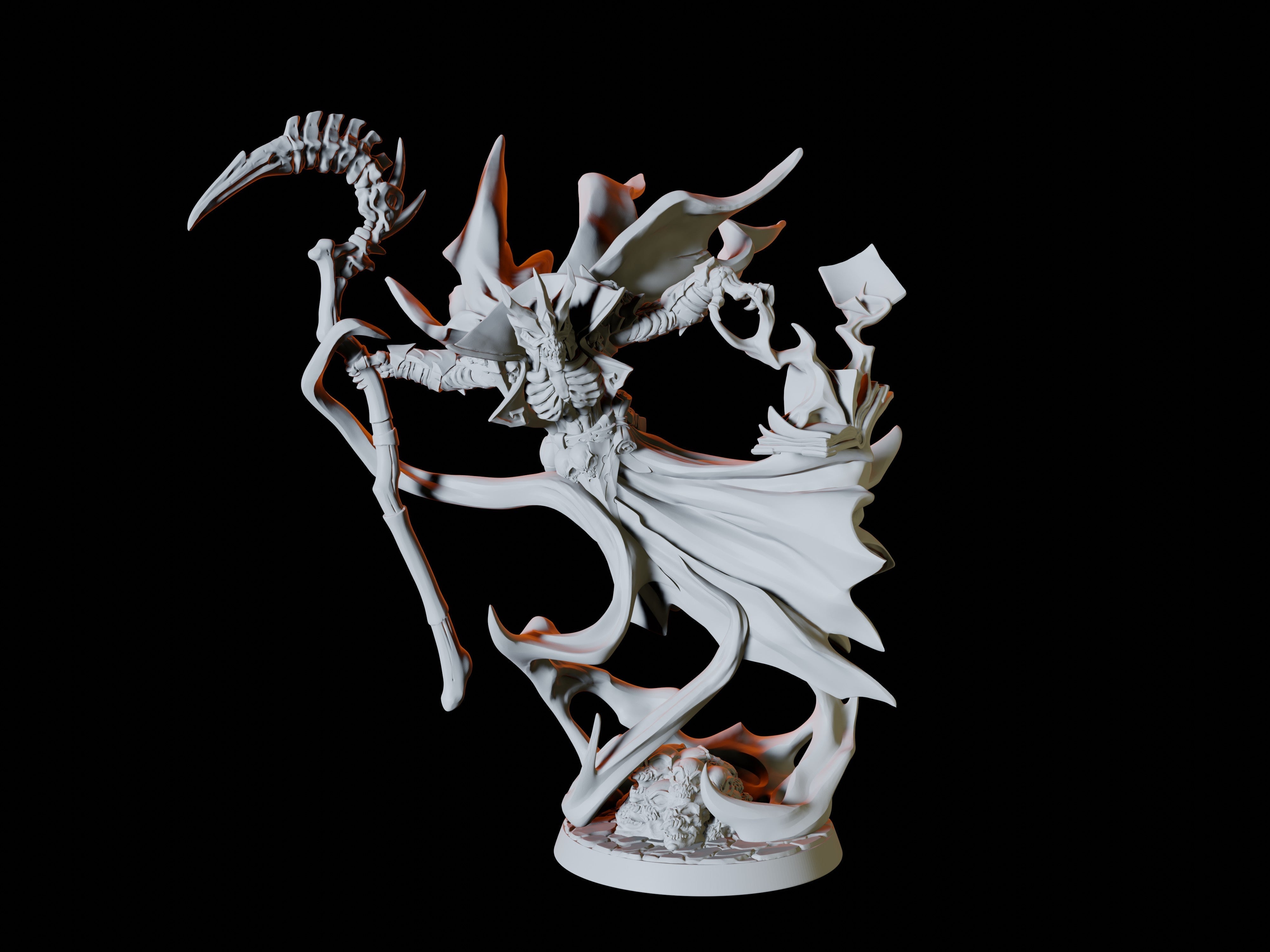 Lich Miniature for Dungeons and Dragons - Myth Forged