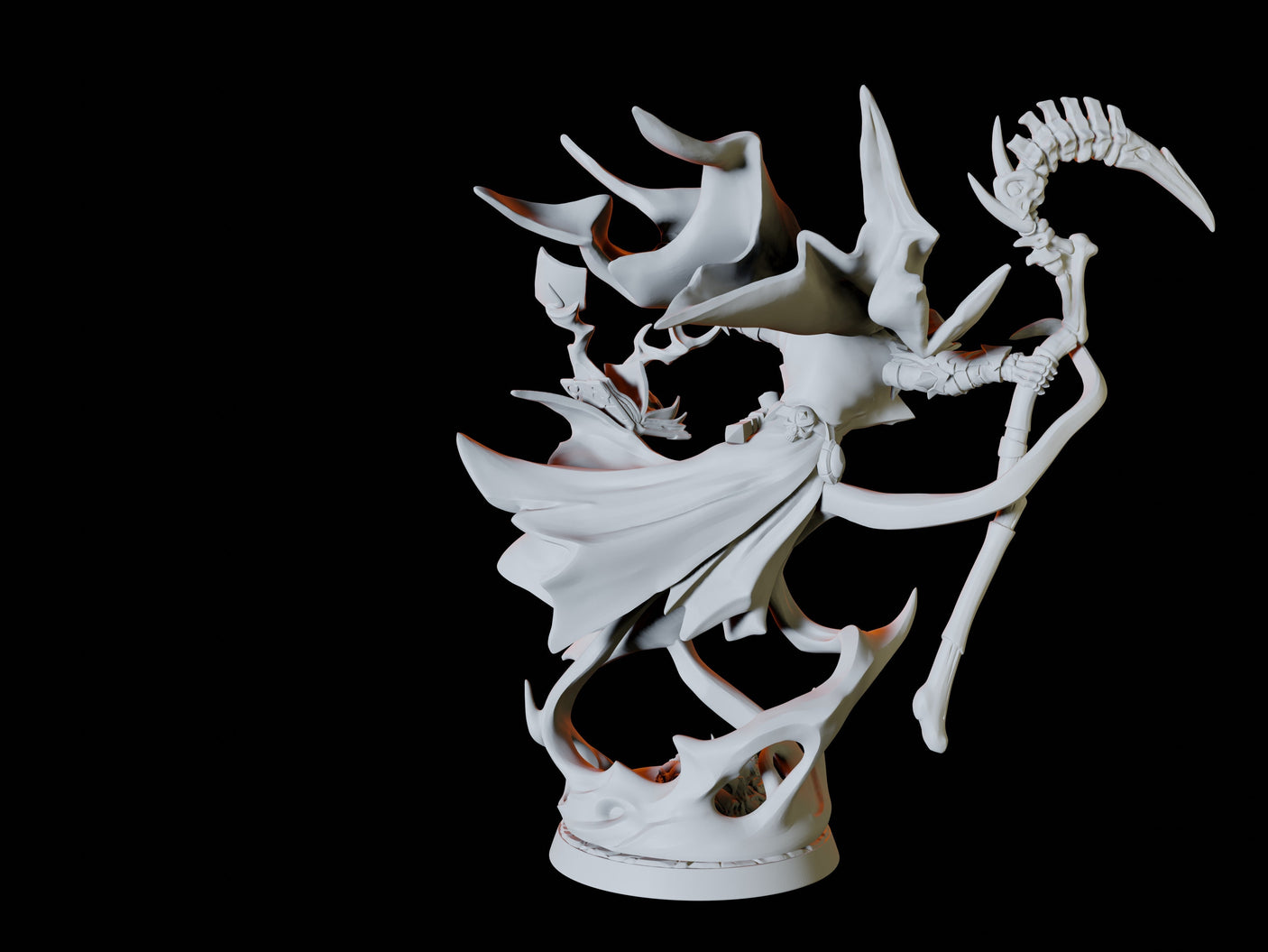 Lich Miniature for Dungeons and Dragons, Pathfinder or other TTRPGs