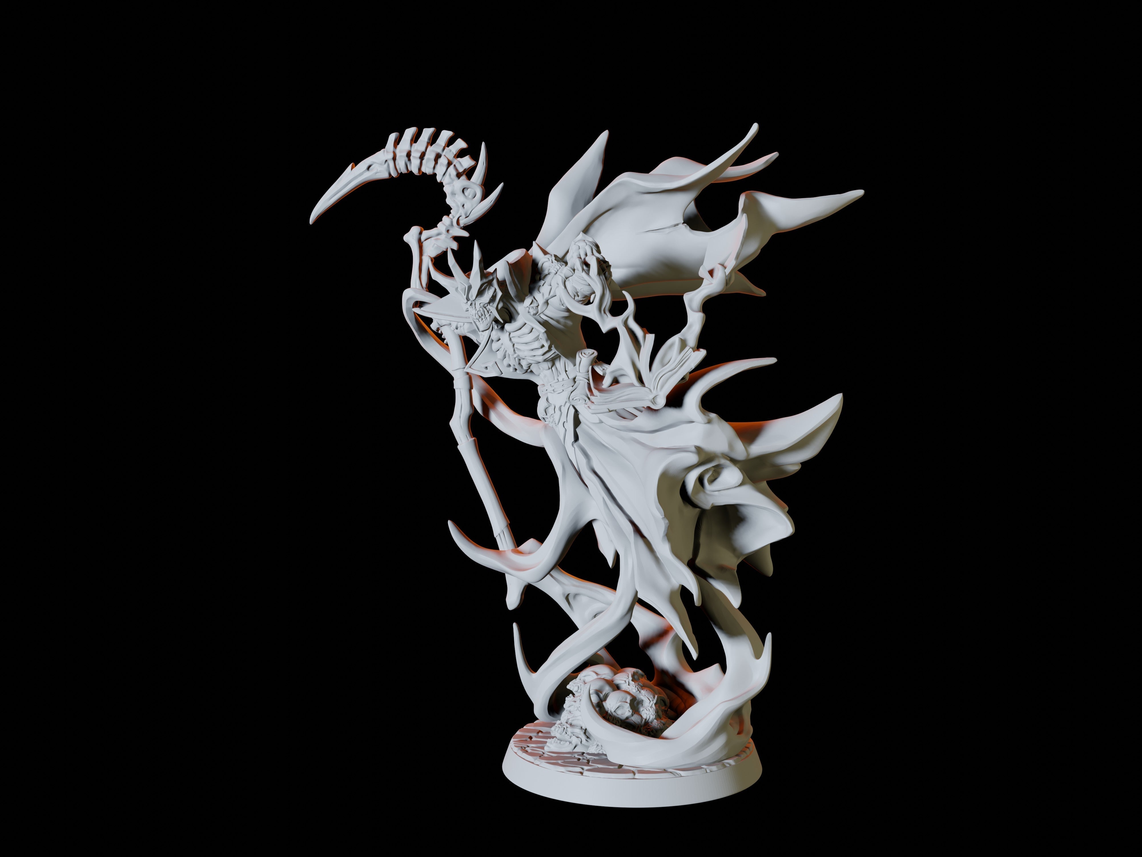 Lich Miniature for Dungeons and Dragons - Myth Forged