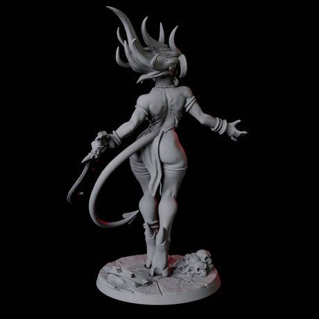 Lilith Pin-up Miniature for Dungeons and Dragons, Pathfinder or other TTRPGs