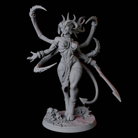 Lilith Pin-up Miniature for Dungeons and Dragons, Pathfinder or other TTRPGs
