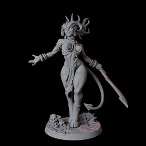 Lilith Pin-up Miniature for Dungeons and Dragons, Pathfinder or other TTRPGs