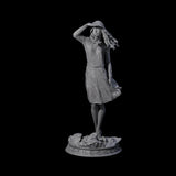 Linda - Lookout Heroine Miniature for Dungeons and Dragons, Pathfinder or other TTRPGs