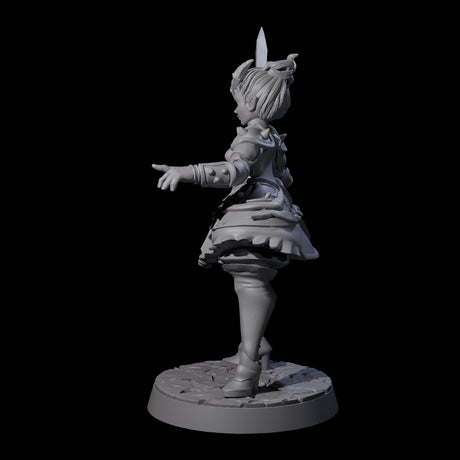 Lionheart Fighter Miniature for Dungeons and Dragons, Pathfinder or other TTRPGs