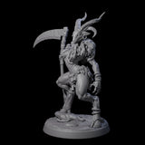 Lithe Beastwoman Miniature for Dungeons and Dragons, Pathfinder or other TTRPGs