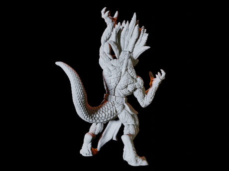 Lizardfolk Shaman Miniature for Dungeons and Dragons, Pathfinder or other TTRPGs
