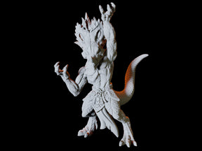 Lizardfolk Shaman Miniature for Dungeons and Dragons, Pathfinder or other TTRPGs