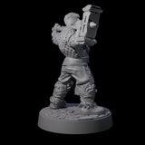 Lomdas - Resting Dwarf Fighter Miniature for Dungeons and Dragons, Pathfinder or other TTRPGs
