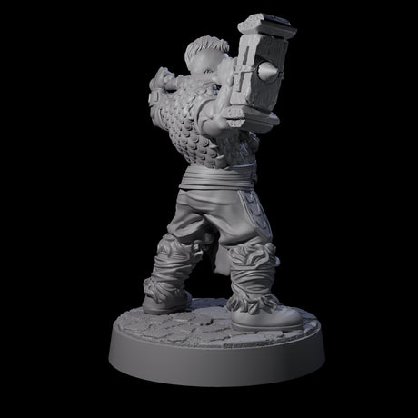 Lomdas - Resting Dwarf Fighter Miniature for Dungeons and Dragons, Pathfinder or other TTRPGs