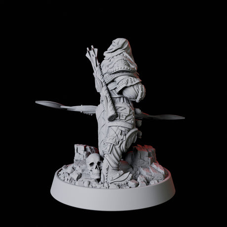 Lone Archer Miniature for Dungeons and Dragons, Pathfinder or other TTRPGs