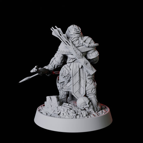 Lone Archer Miniature for Dungeons and Dragons, Pathfinder or other TTRPGs