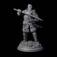 Lone Samurai Miniature for Dungeons and Dragons, Pathfinder or other TTRPGs