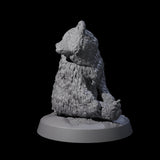 Lonely Bear Cub Miniature for Dungeons and Dragons, Pathfinder or other TTRPGs