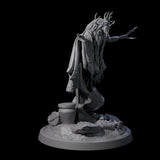 Looming Druid of the Blight A Miniature for Dungeons and Dragons, Pathfinder or other TTRPGs