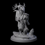 Looming Druid of the Blight A Miniature for Dungeons and Dragons, Pathfinder or other TTRPGs