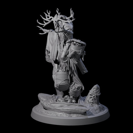 Looming Druid of the Blight A Miniature for Dungeons and Dragons, Pathfinder or other TTRPGs