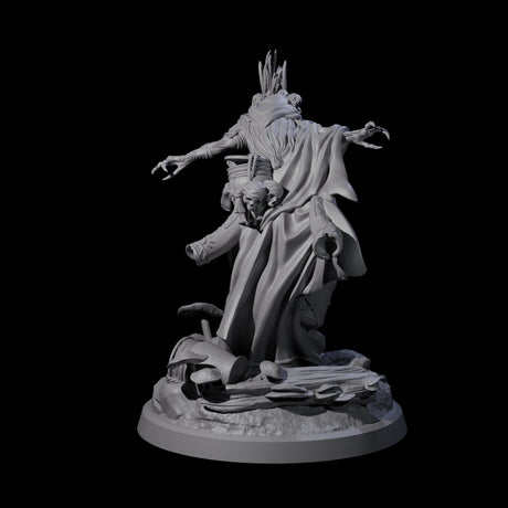 Looming Druid of the Blight B Miniature for Dungeons and Dragons, Pathfinder or other TTRPGs